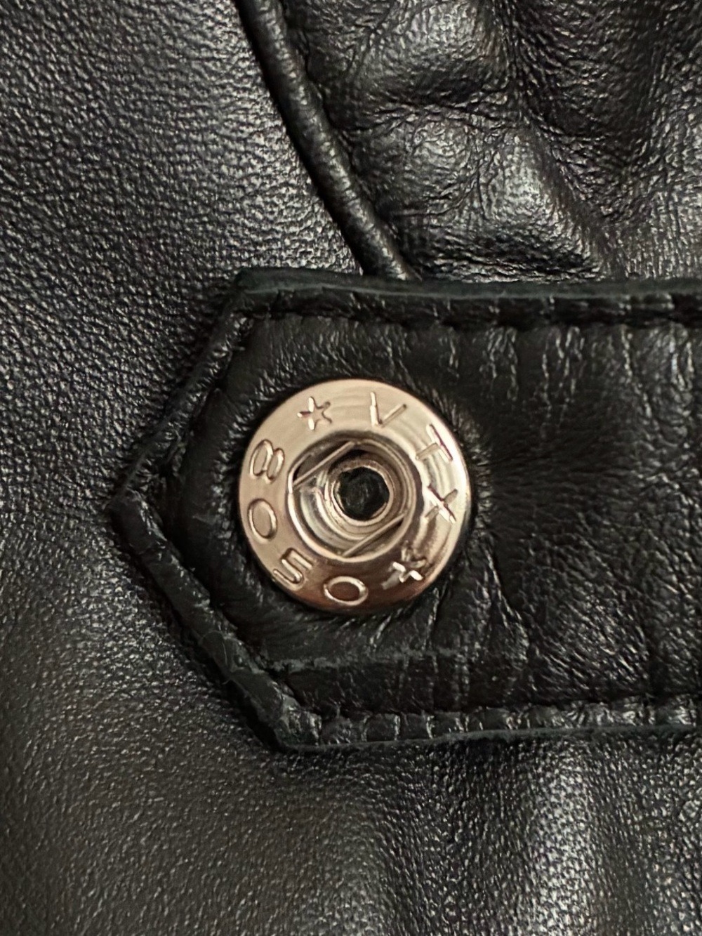 Genuine Power Trip VTX Leather Moto Jacket – XL – Buttery Soft – Black - Picture 2 of 9